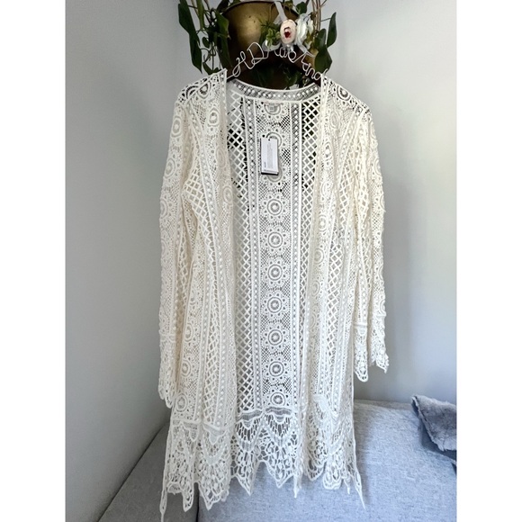 Guess Crochet Cardigan - Picture 1 of 6